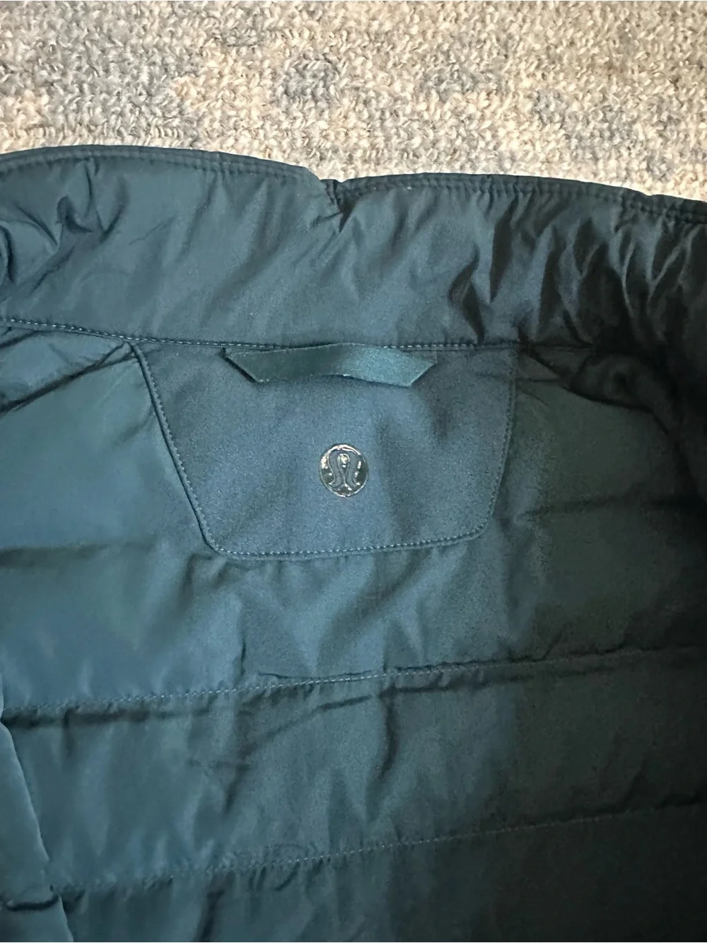Men's LULULEMON Indochine Blue DOWN IT ALL VEST Lightweight Vest
